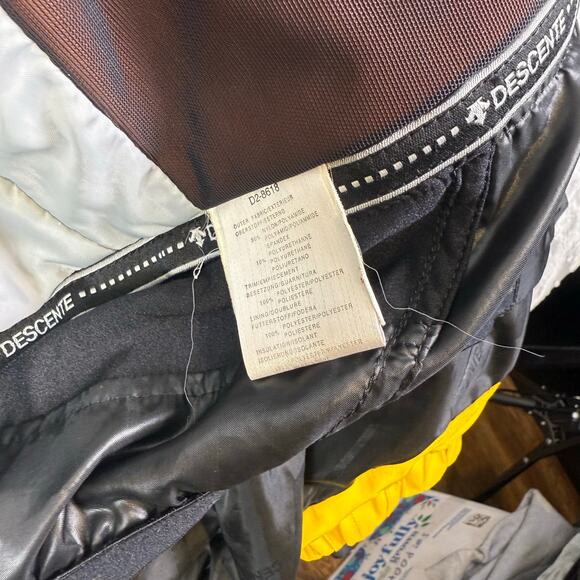 Descente Spain WC D2-8618 Exclusive model yellow gorpcore ski jacket mens XL - Picture 6 of 10